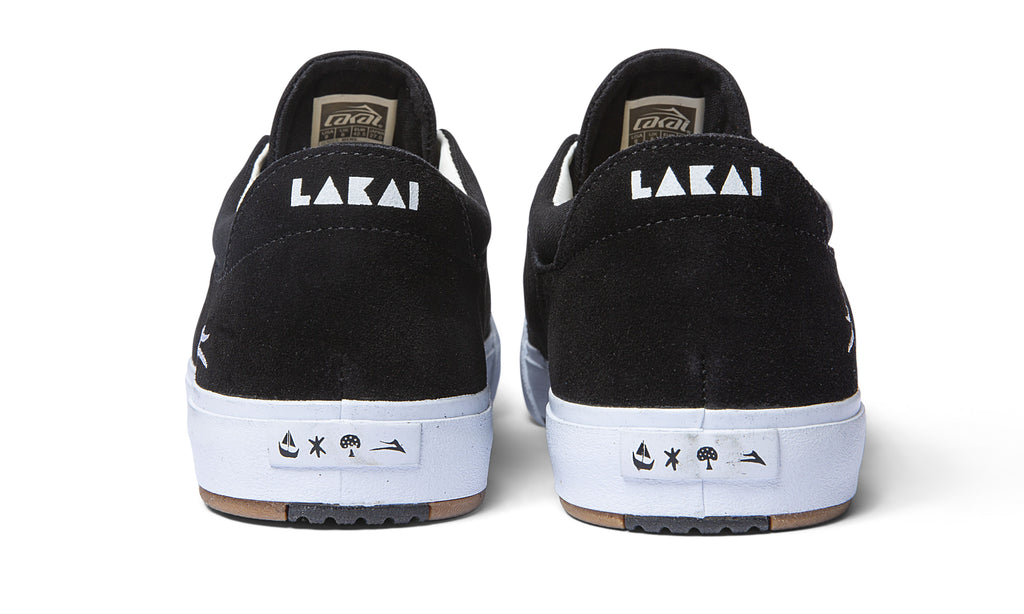 Lakai Wilkins VLK Skate Shoes - Black_BACK