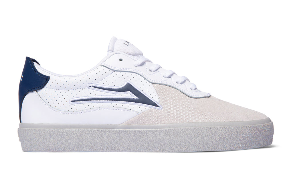 Lakai Essex Leather Skate Shoes - White.jpg