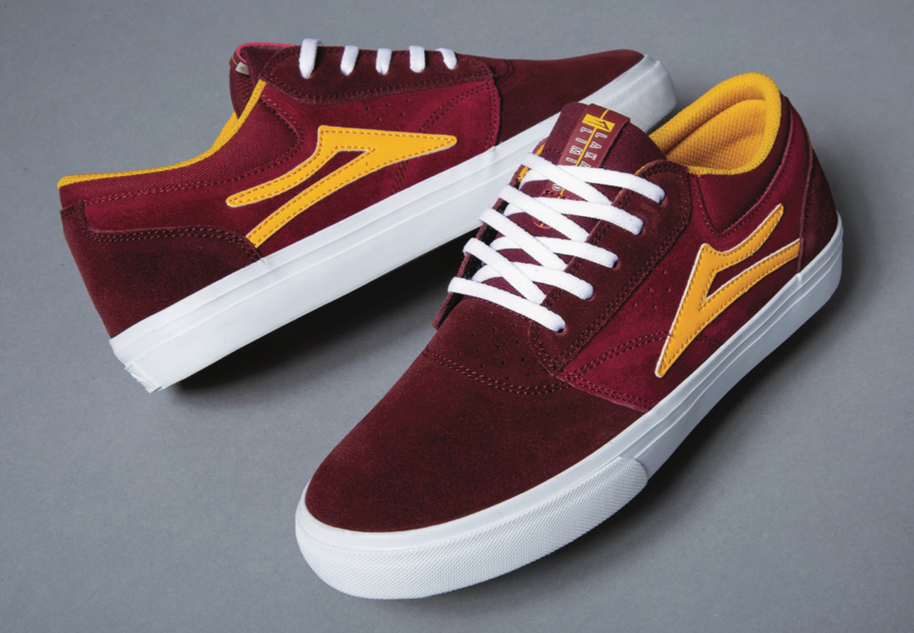 Lakai Griffin Burgundy Cardinal Suede Skate Shoes4.png