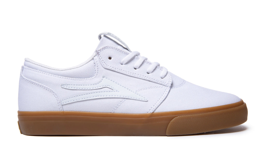 Lakai Griffin Canvas Skate Shoes - White-Gum_MS2240227A00_WHTGC_01.jpg