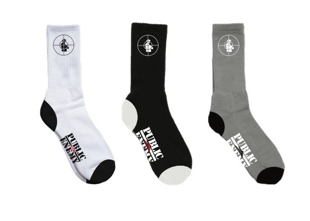 Lakai x Public Enemy Sniper Logo Socks.png