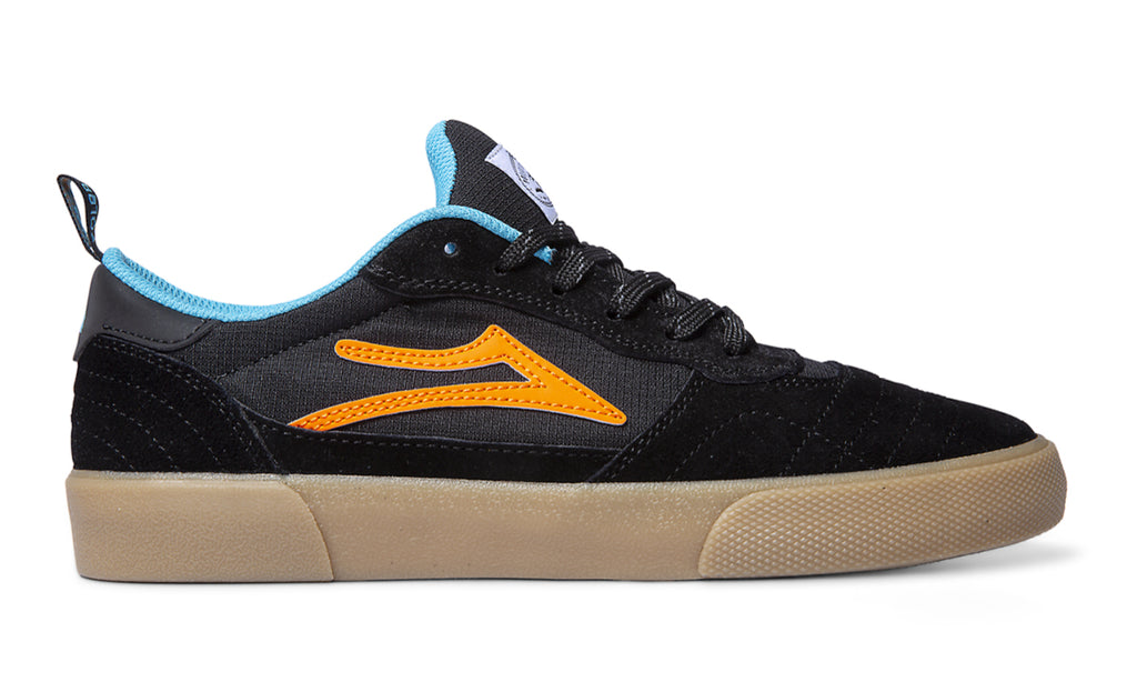 Lakai x Poler Cambridge Skate Shoes - Black/Multi Suede_Q324.jpg