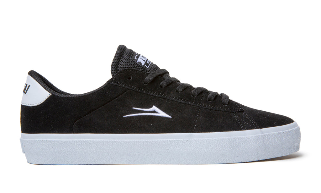 Lakai Newport Skate Shoes - Black Suede.jpg