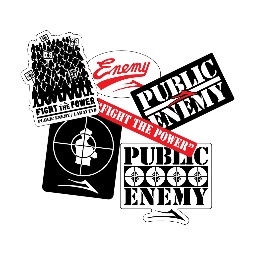 Lakai x Public Enemy 6 Pack Stickers Multi_03.jpg