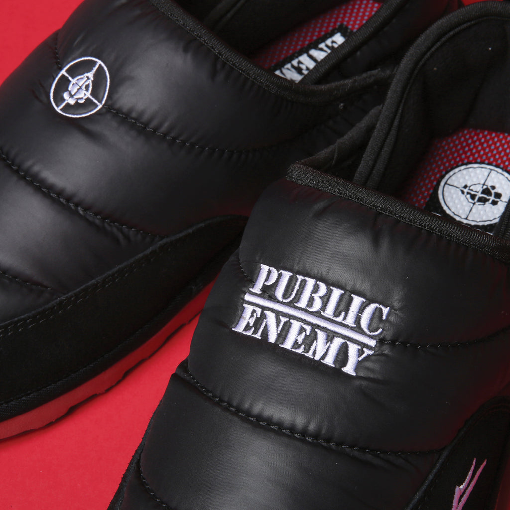 Lakai x Public Enemy Owen Slipper Nylon Shoes - Black 3.jpg