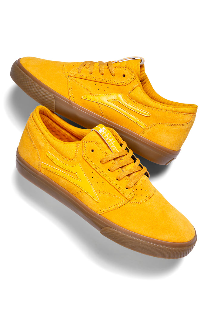 Lakai Griffin Skate Shoes - Yellow/Gum Suede.jpg