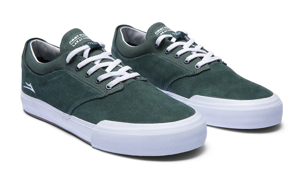 Lakai Wilkins VLK Skate Shoes - Green Q3 24_SIDE.jpg