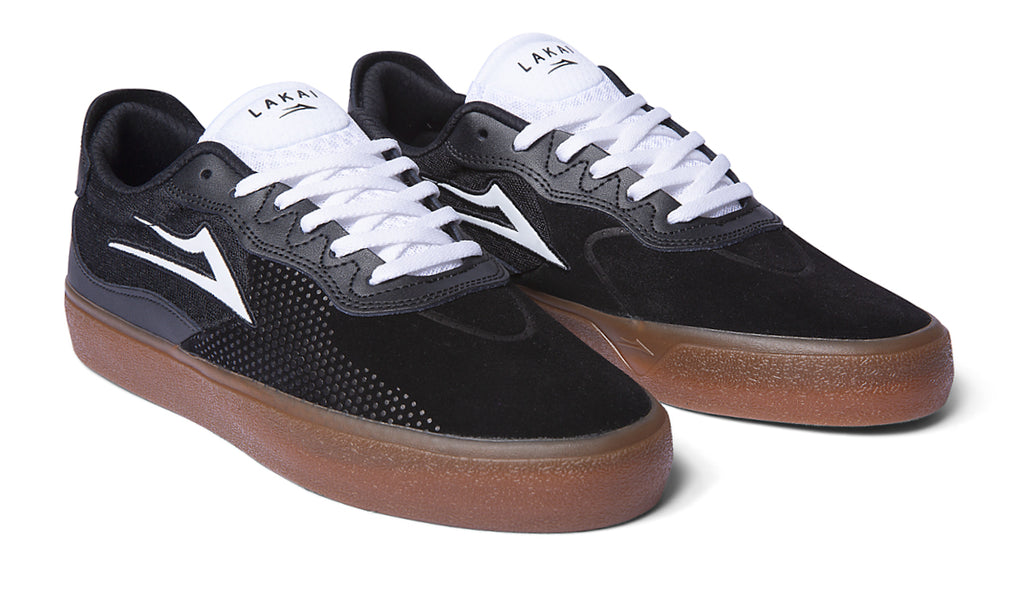 Lakai Essex Skate Shoes - Black/Gum Suede_SIDE.jpg