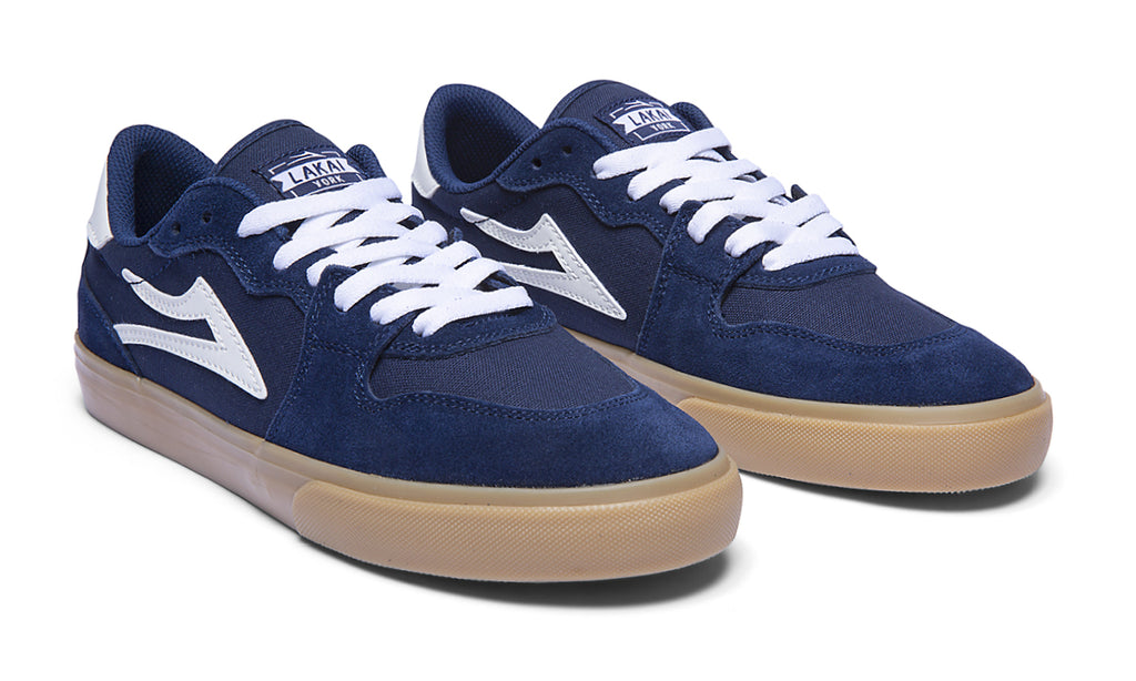 Lakai York Skate Shoes - Navy/Gum Suede Q3-24 2.jpg