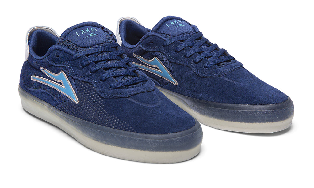 Lakai Essex Skate Shoes - Navy Suede 2 Q324.jpg