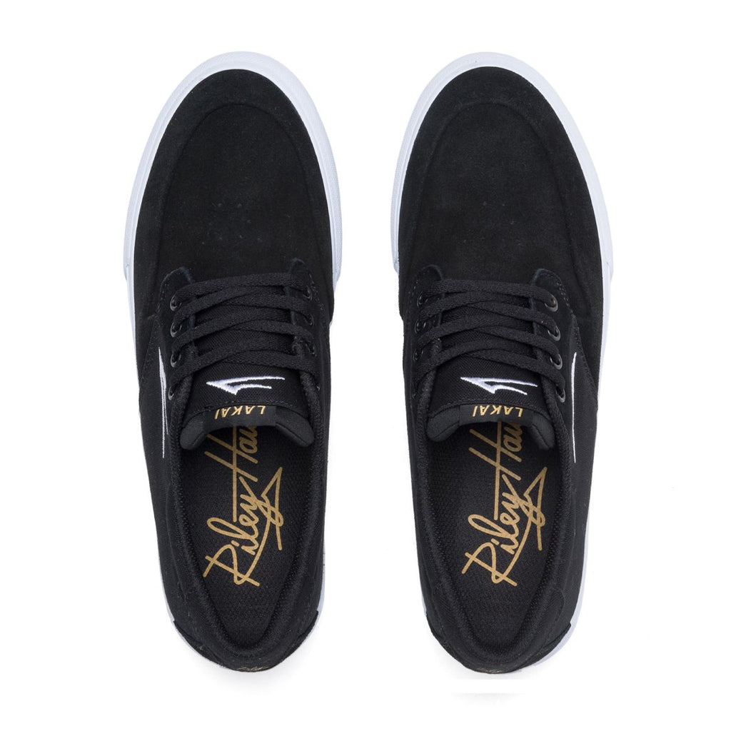 Lakai Riley 3 Skate Shoes - Black-TOP.jpg