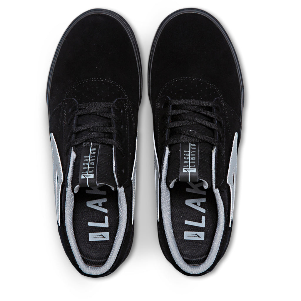 Lakai Griffin Skate Shoes - Black/Black Suede 4.jpg