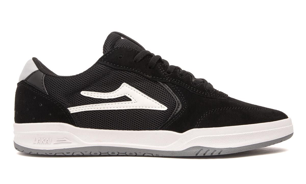 Lakai Atlantic Skate Shoes - Black/Light Grey